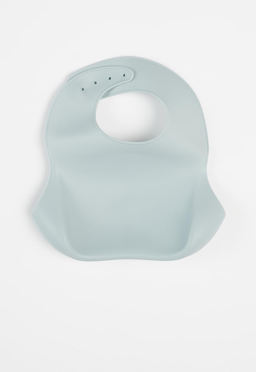 Baby Star - Silicone bib - blue