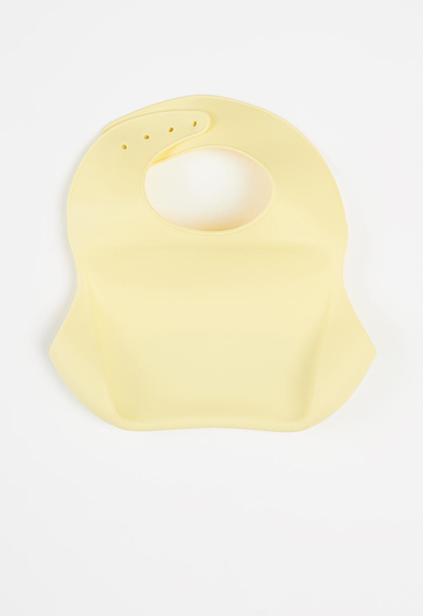 Baby Star - Silicone bib - candy yellow