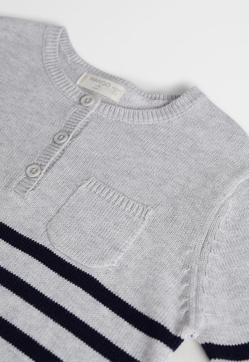 MANGO - Bread sweater - grey