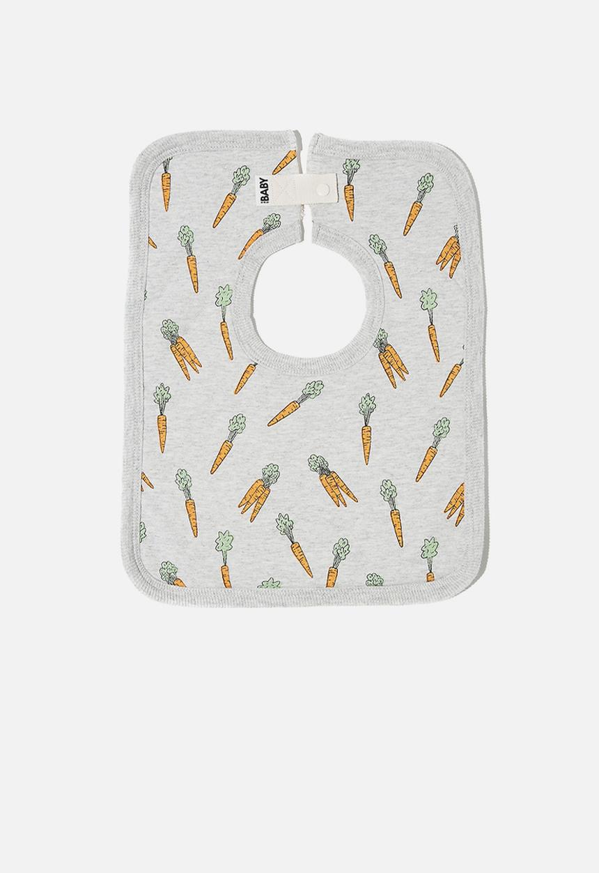 Cotton On - The square bib - cloud marle