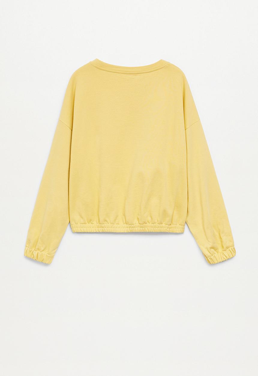 MANGO - Boston sweatshirt - yellow 