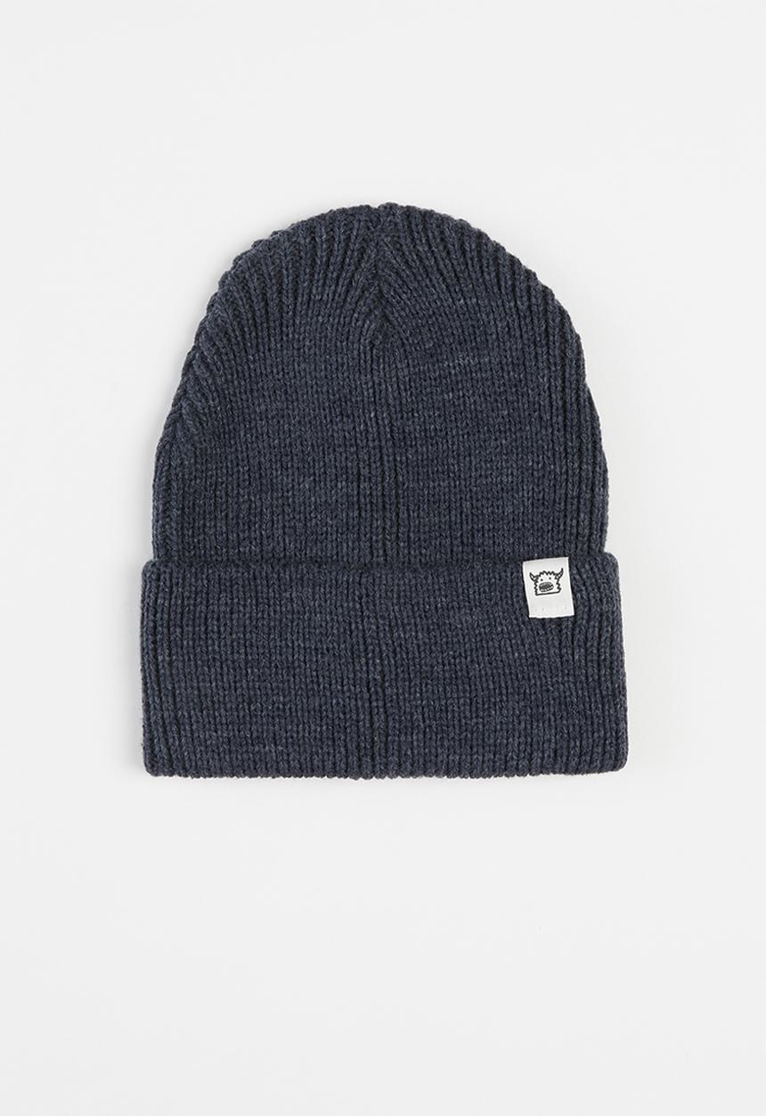 Cotton On - Winter knit beanie 2 pack - grey & navy