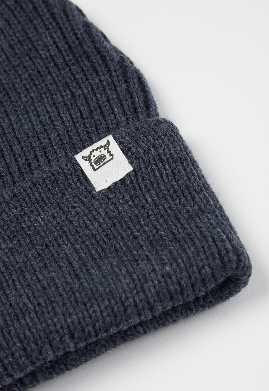 Cotton On - Winter knit beanie 2 pack - grey & navy