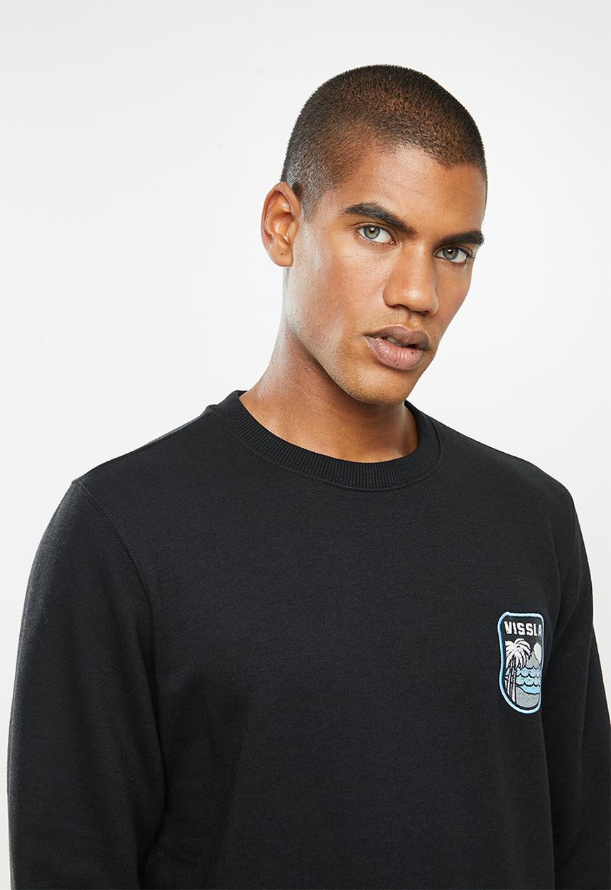 Vissla  - Solid sets crew - black