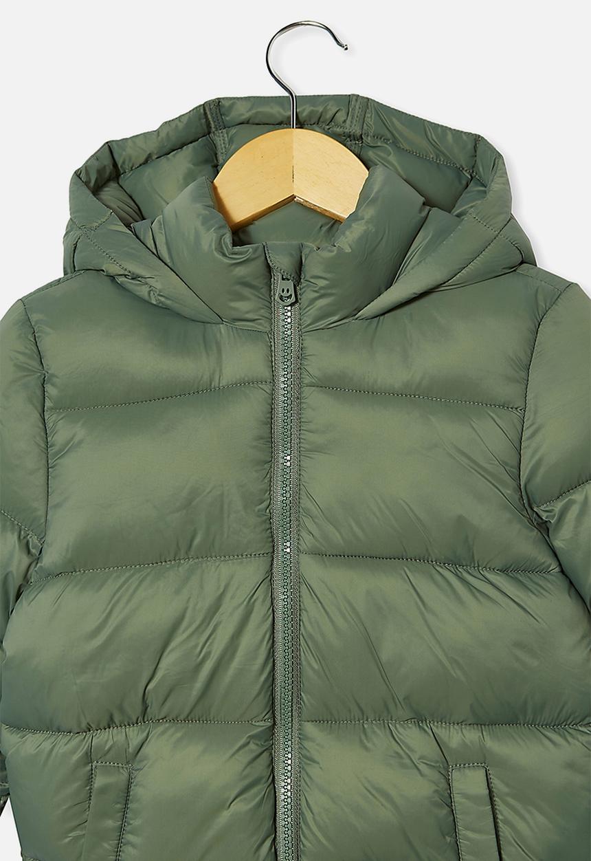 Cotton On - Frankie puffer jacket - swag green