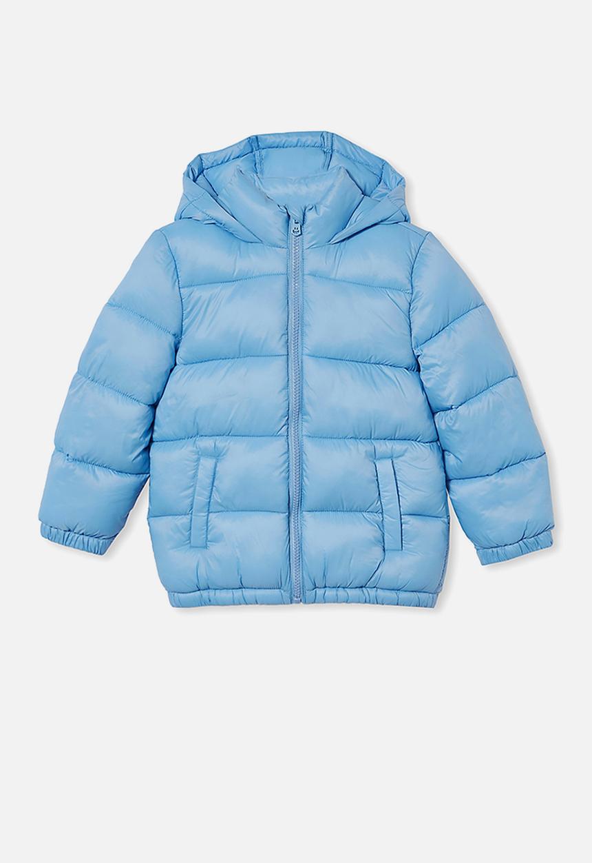 Cotton On - Frankie puffer jacket - dusk blue