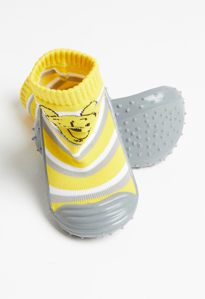 Character Group - Winnie the pooh rubber socks - yellow