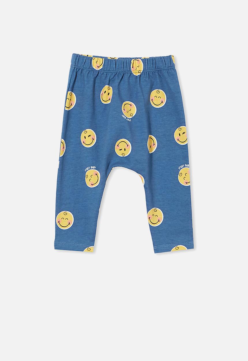 Cotton On - The legging lcn - lcn smi petty blue/smiley baby