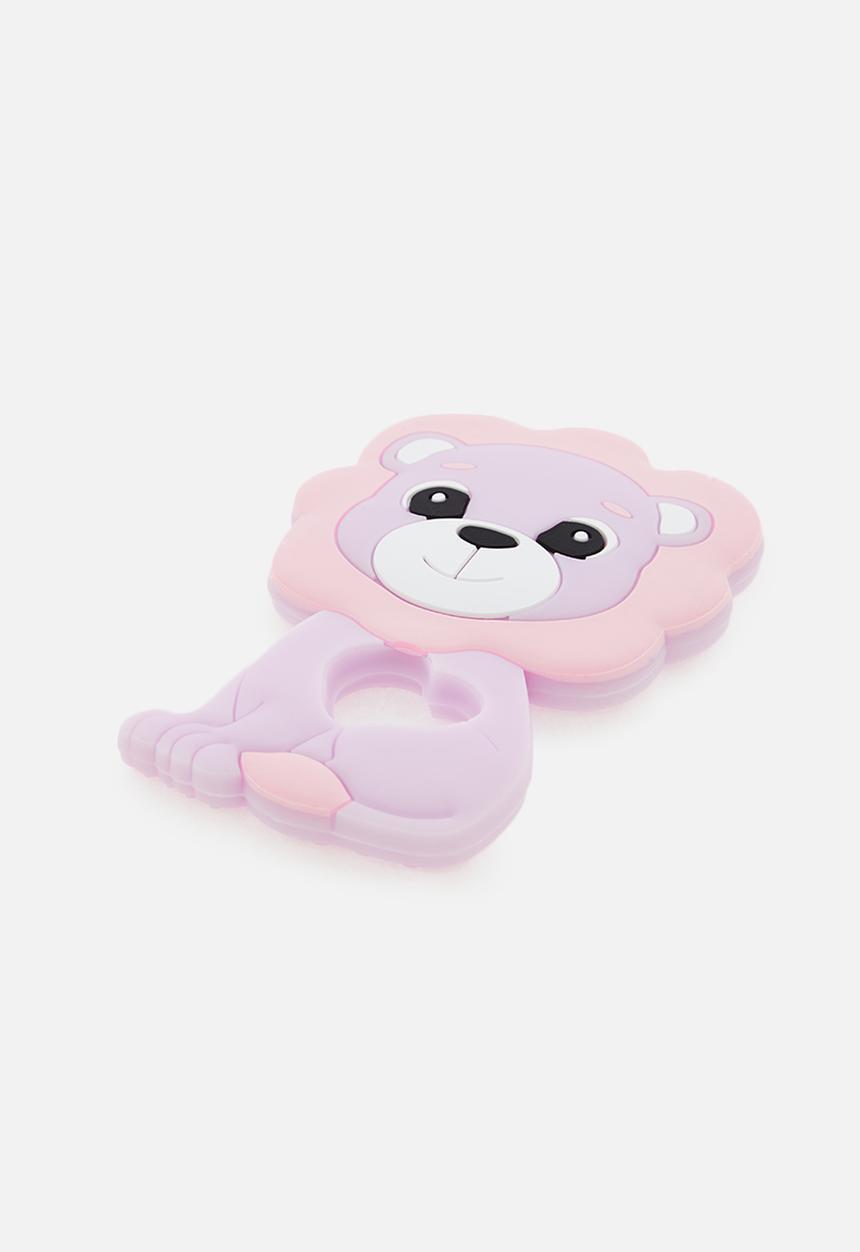 Baby Star - Lion teether - pink