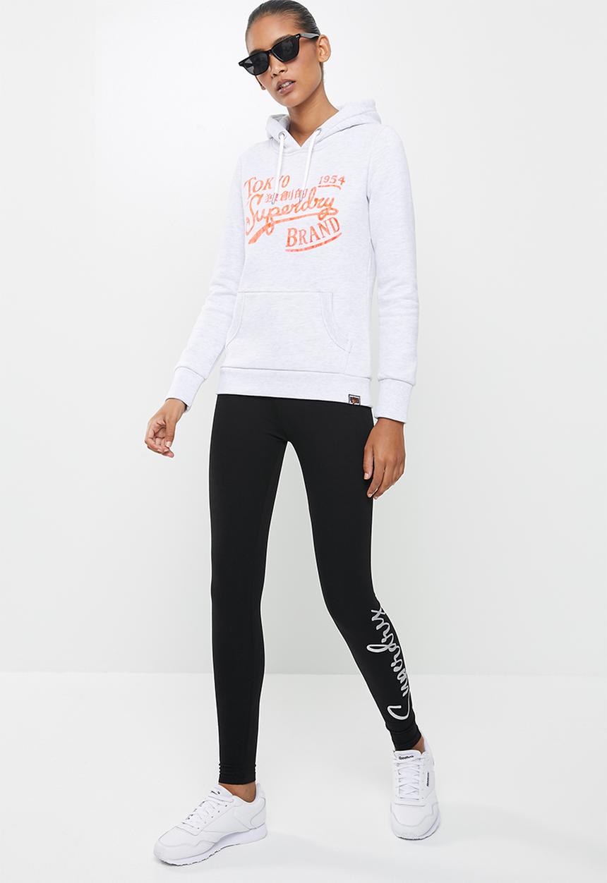 Superdry. - Rw classics hoodie - grey 