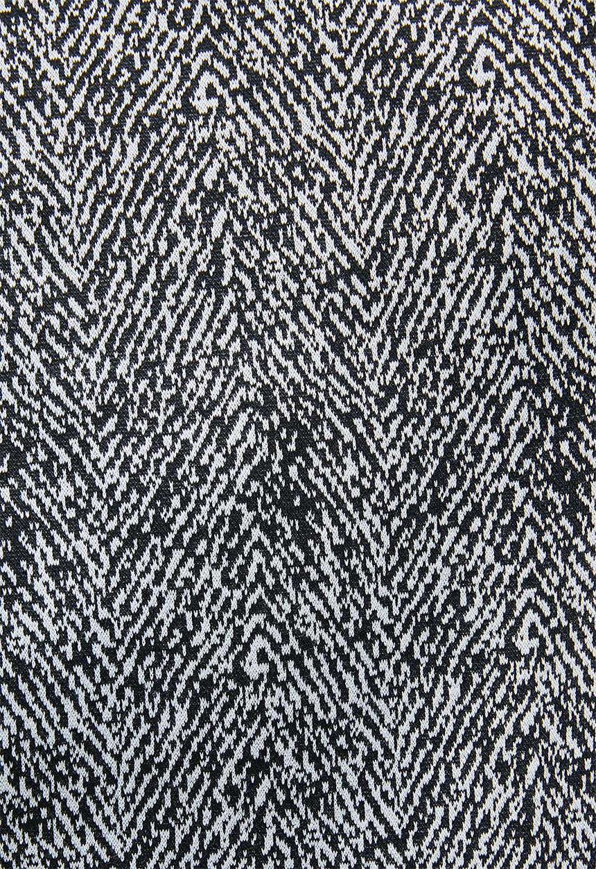 edit - Check woven jogger - black & white