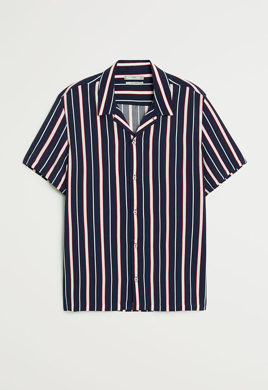 MANGO - Teka shirt - navy