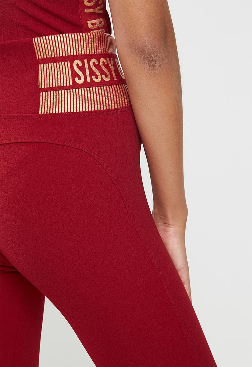 SISSY BOY - Gym pants - deep red