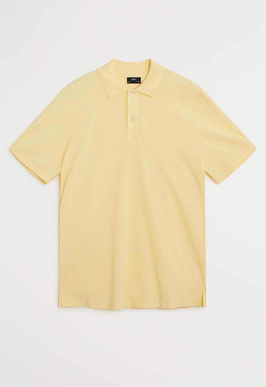 MANGO - Rea polo - yellow