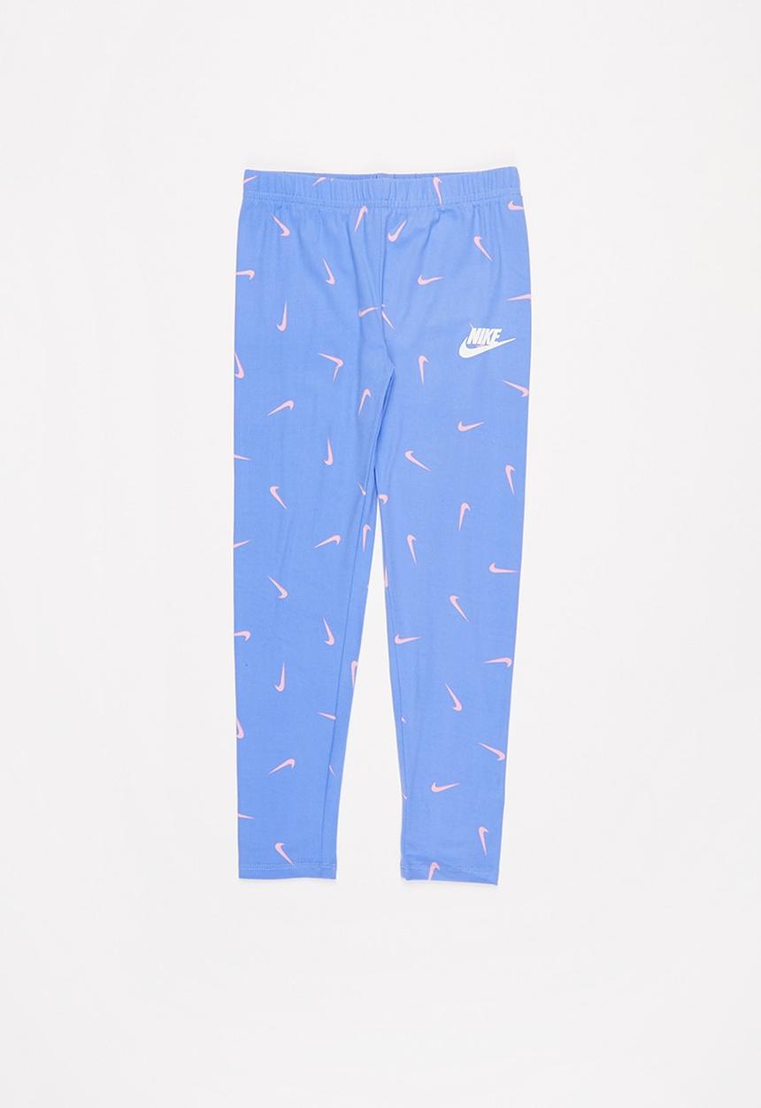 Nike - Nike nsw swooshfetti legging - blue