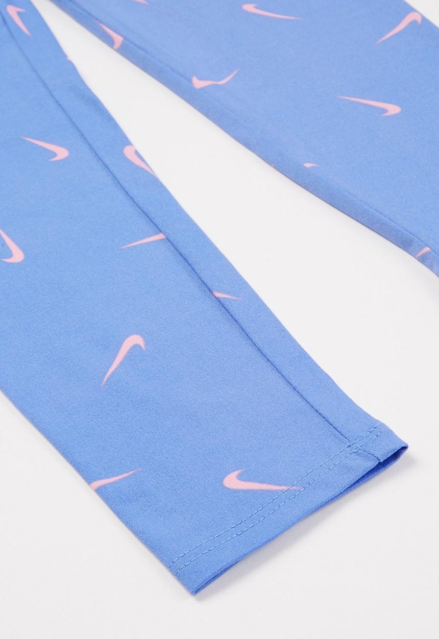 Nike - Nike nsw swooshfetti legging - blue