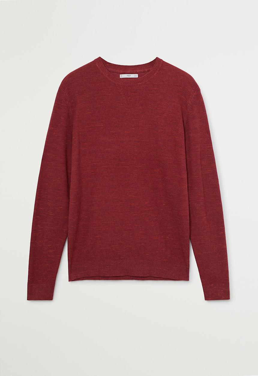MANGO - Antigua sweater - red