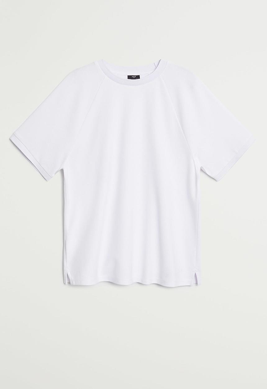 MANGO - Eudor T-shirt - white
