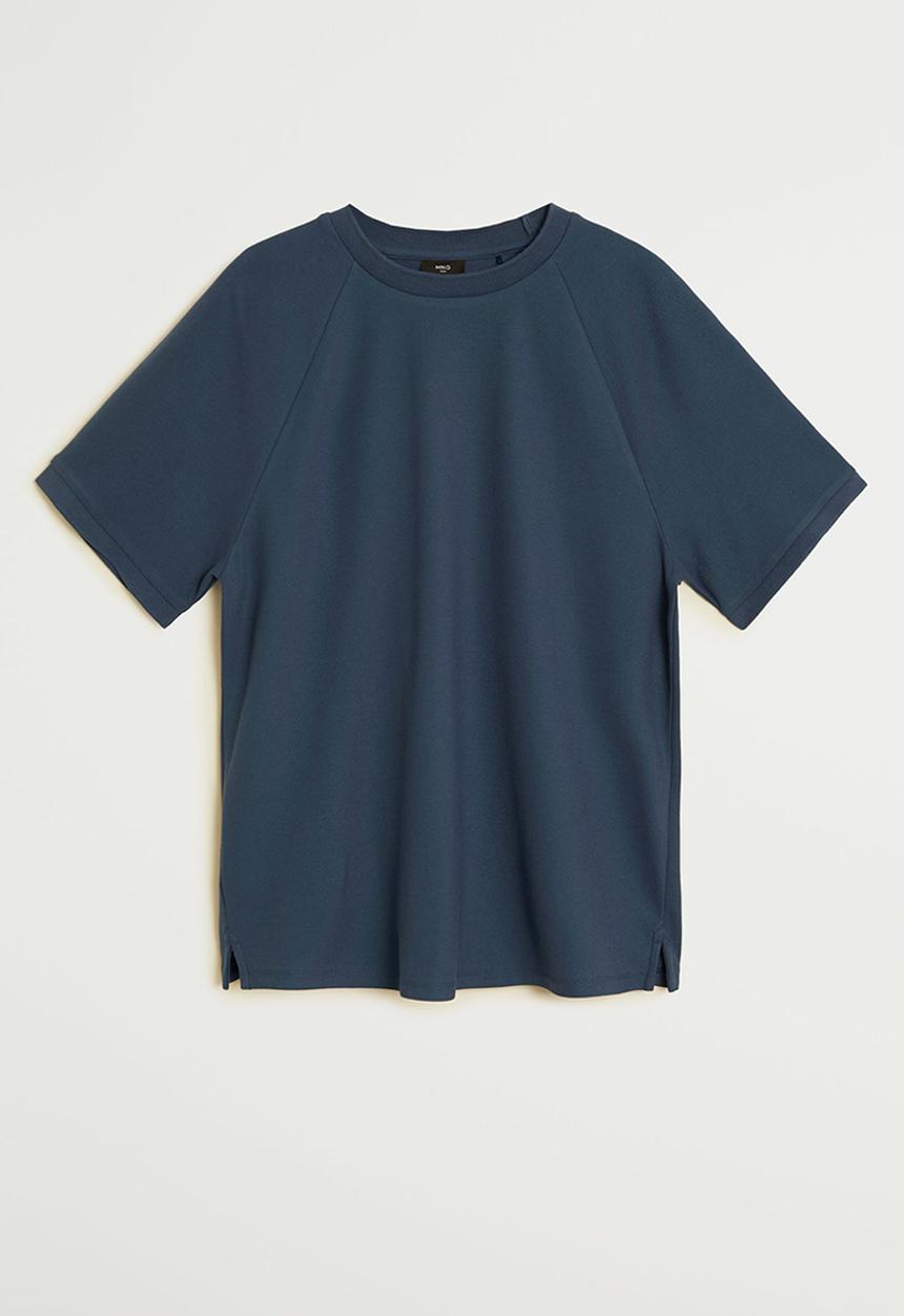MANGO - Eudor T-shirt - blue