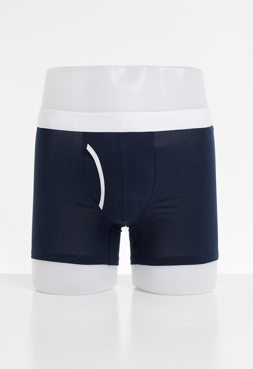 Cotton On - Mens trunks - navy & white