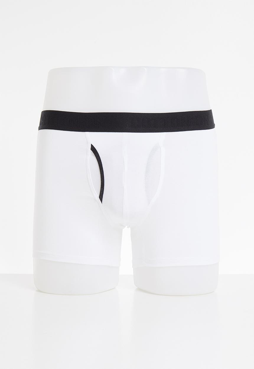 Cotton On - Mens trunks - white & black