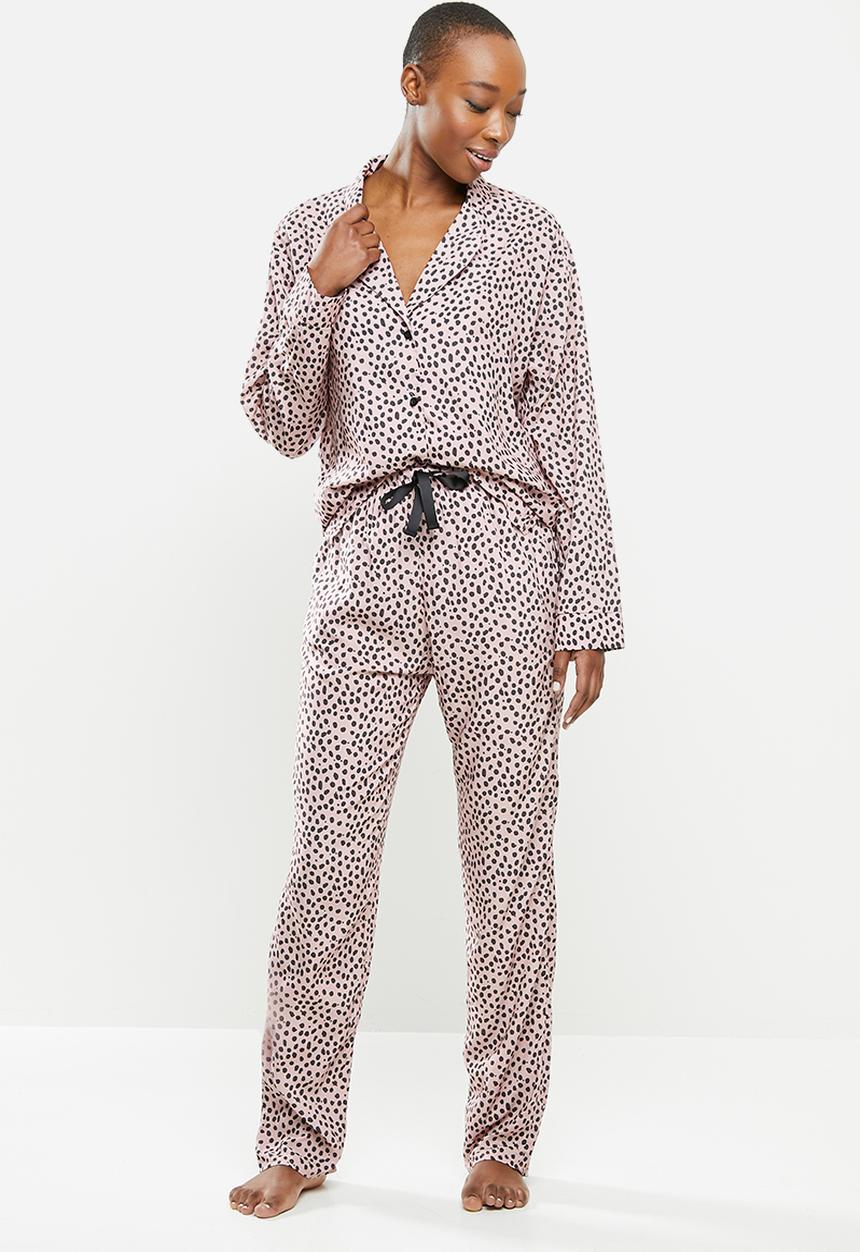 Superbalist - Sleep shirt & pants set - pink 