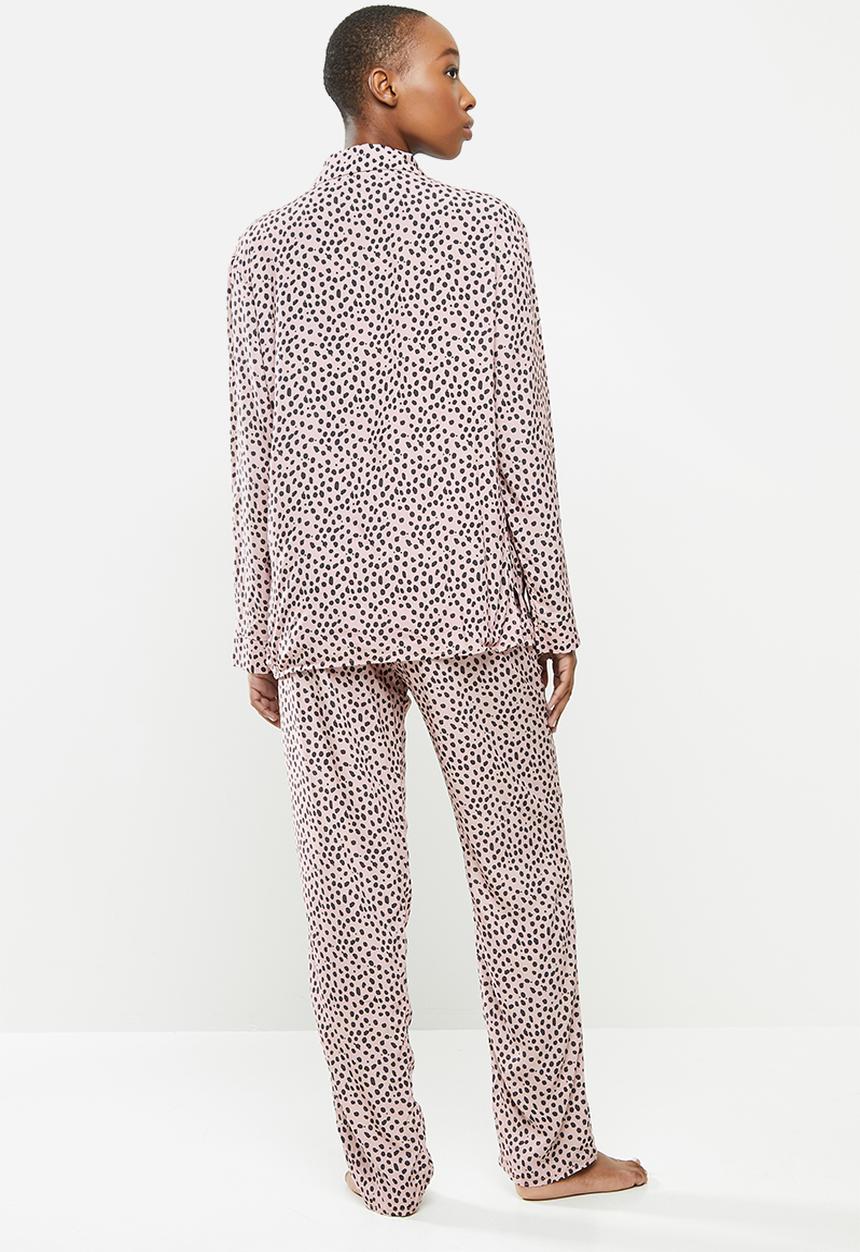 Superbalist - Sleep shirt & pants set - pink 