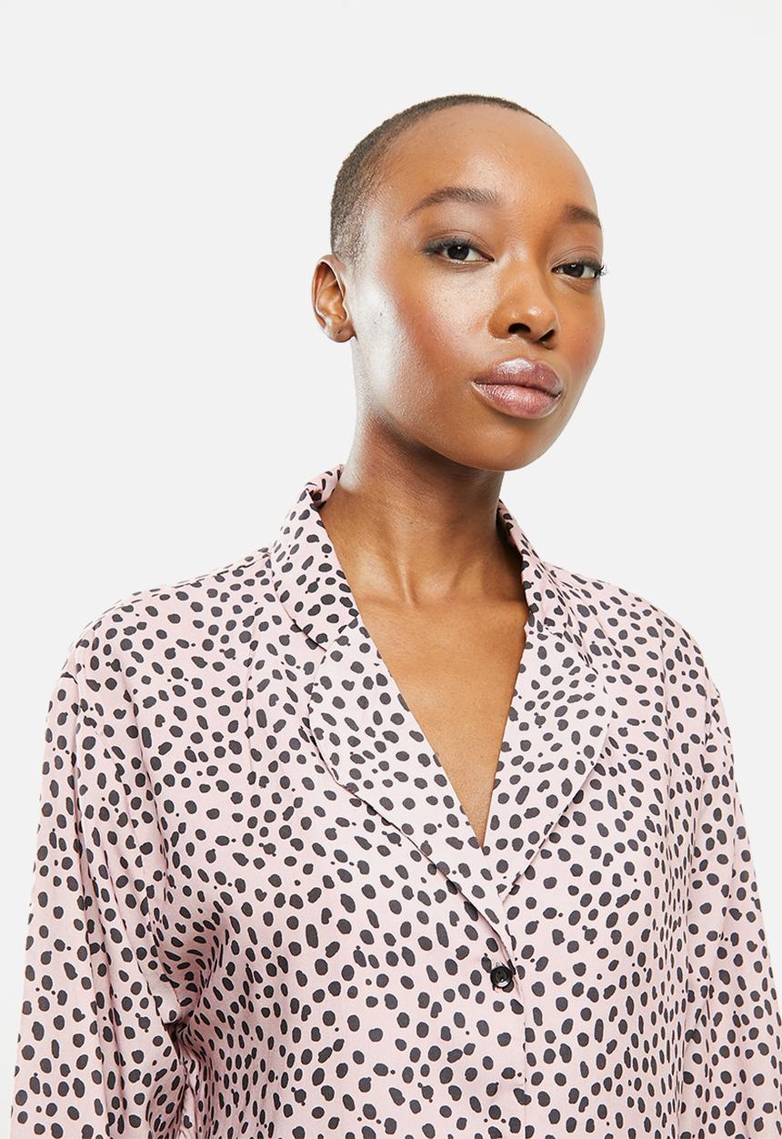 Superbalist - Sleep shirt & pants set - pink 