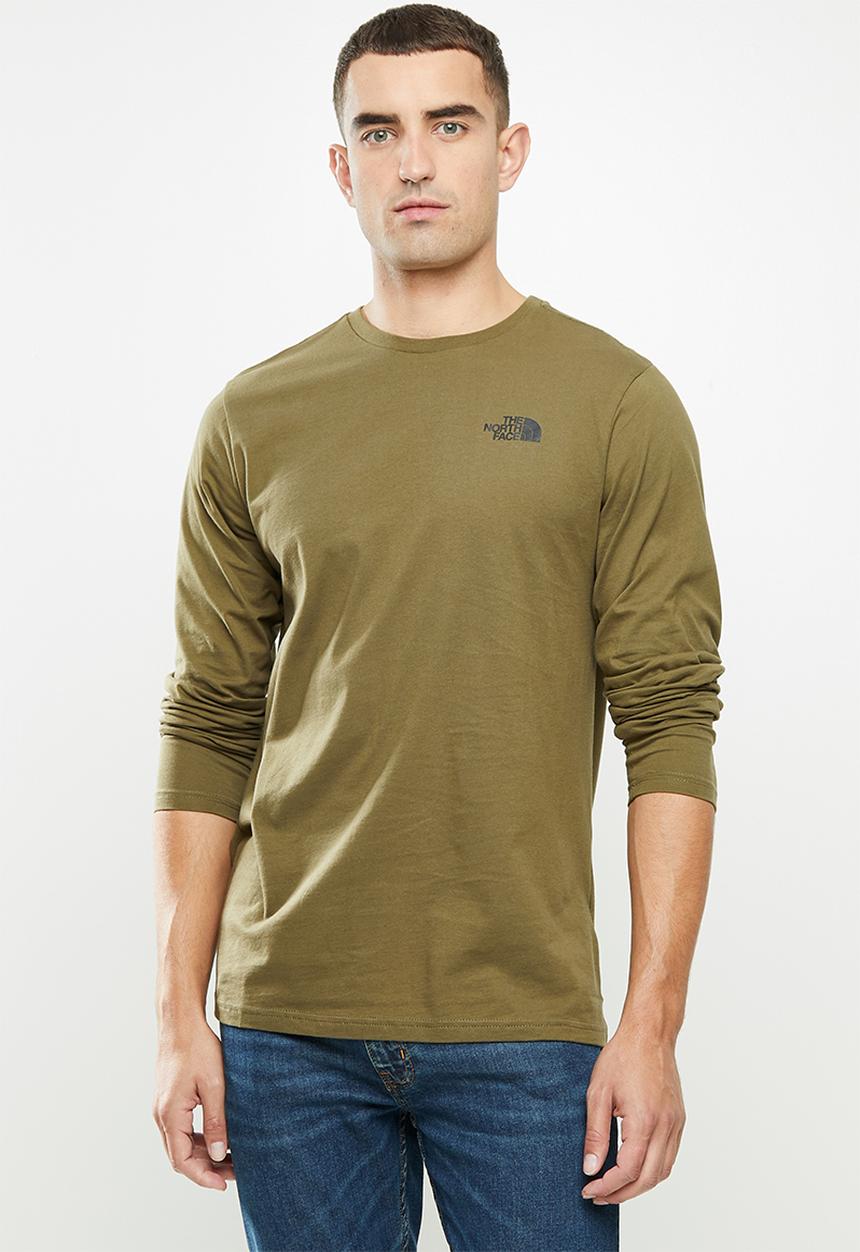 The North Face - Long sleeve easy tee - olive