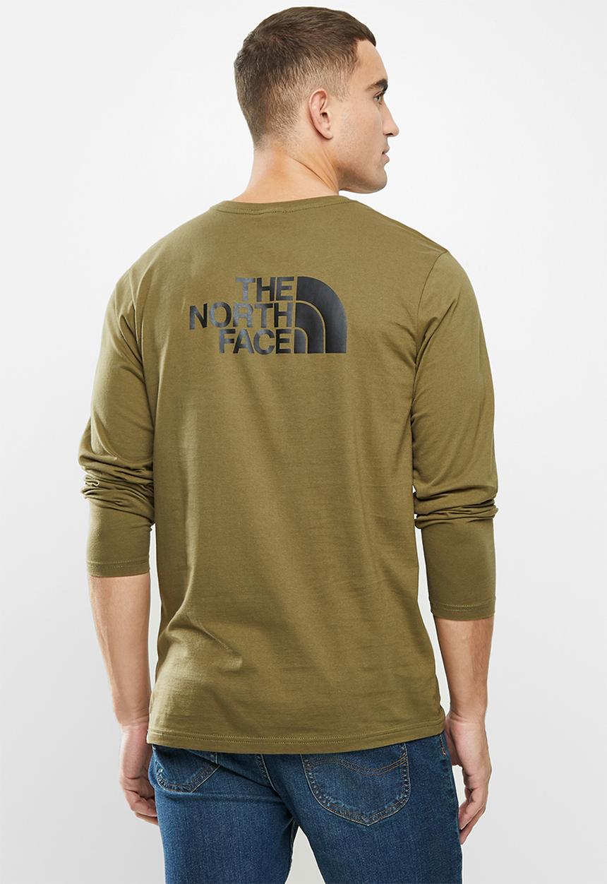 The North Face - Long sleeve easy tee - olive