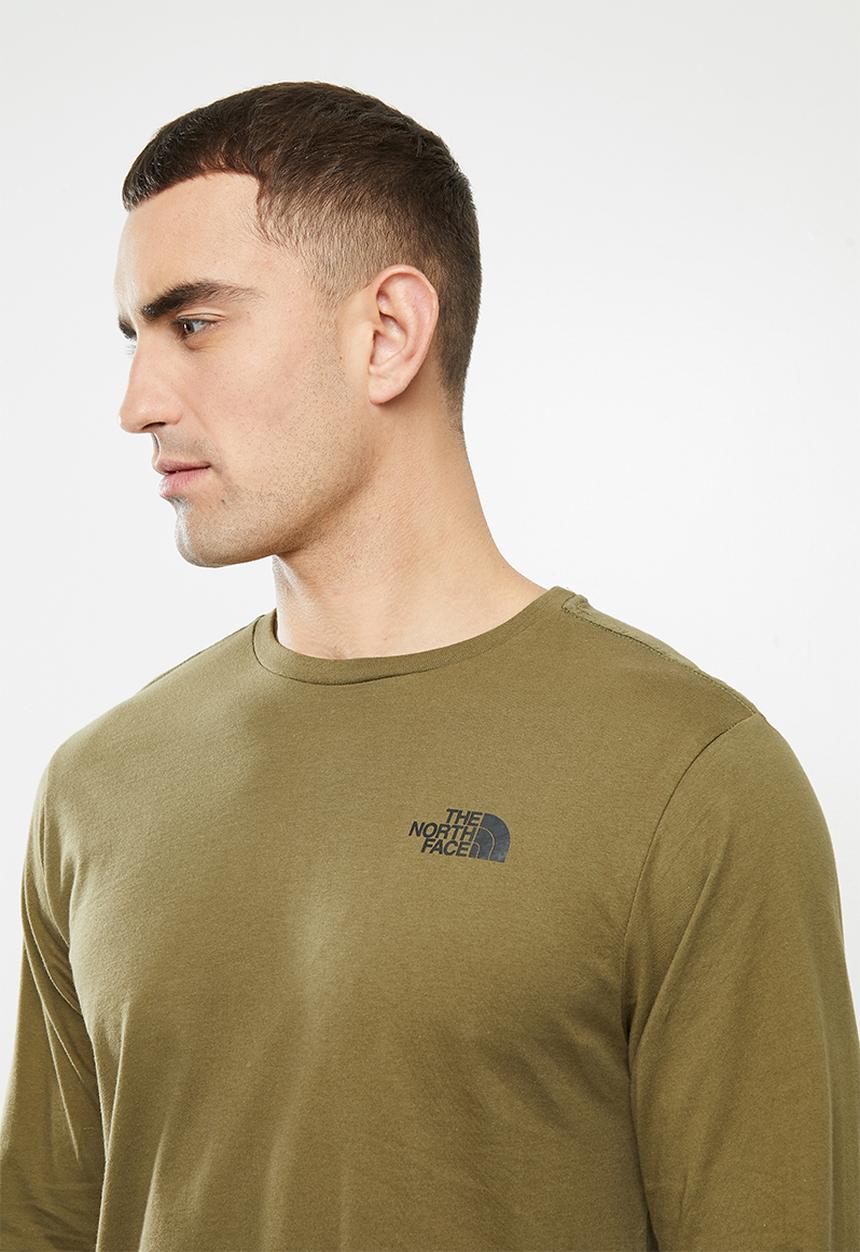 The North Face - Long sleeve easy tee - olive