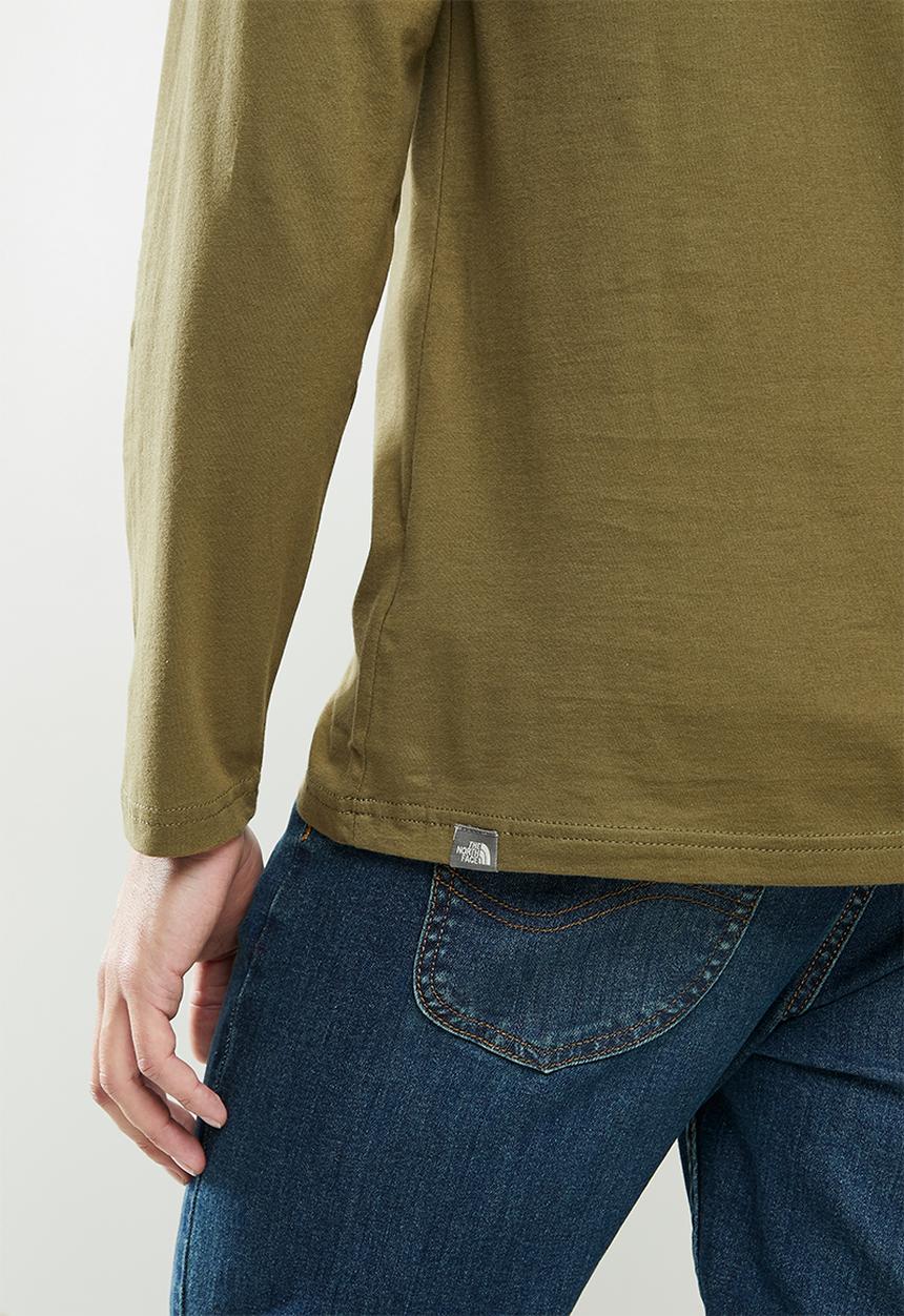 The North Face - Long sleeve easy tee - olive