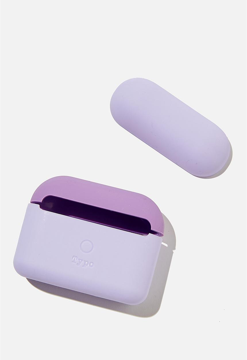 Typo - Ear bud sleeve pro-pale lilac & lilac
