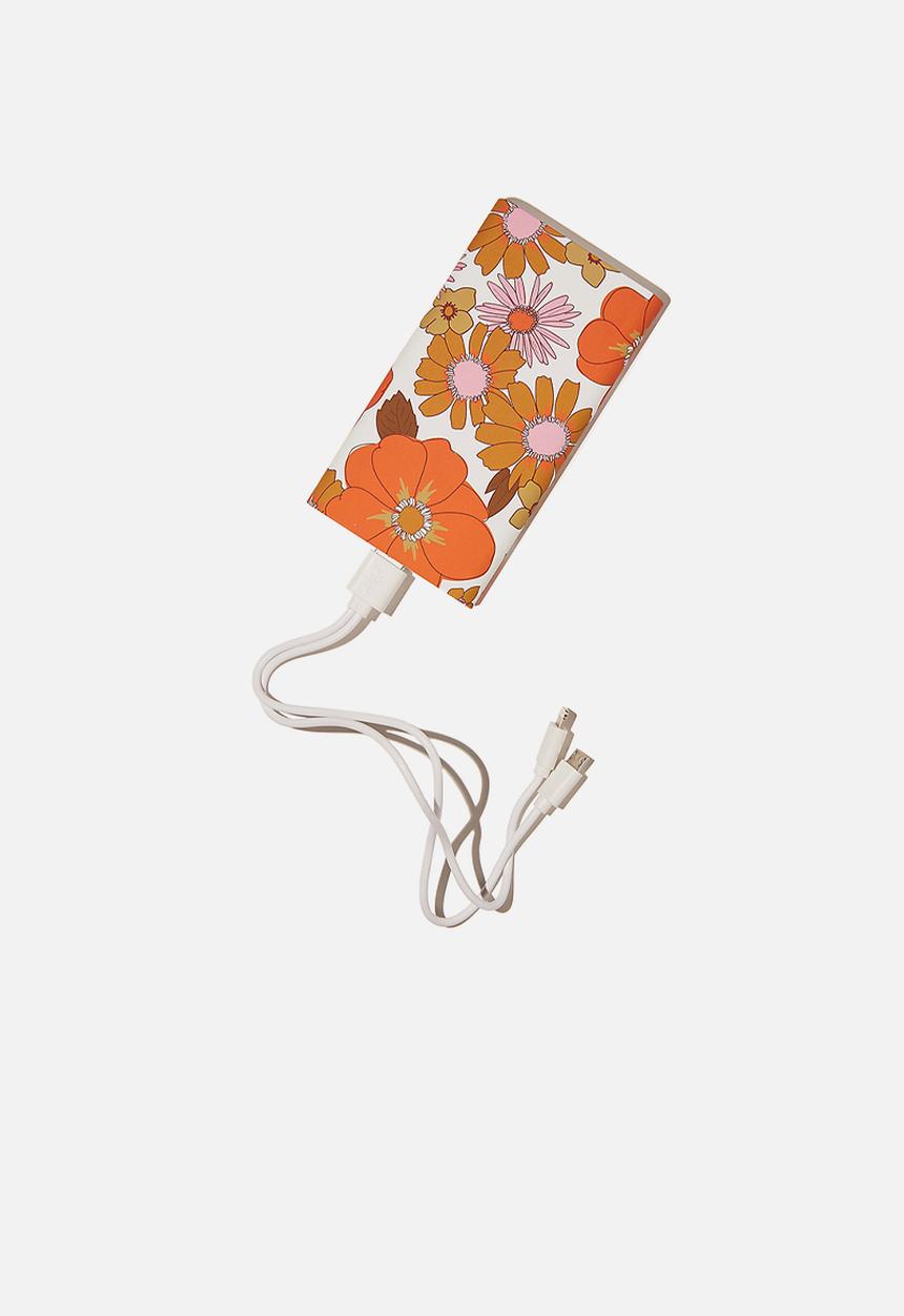 Typo - Ultimate charge it-stevie floral orange & pink
