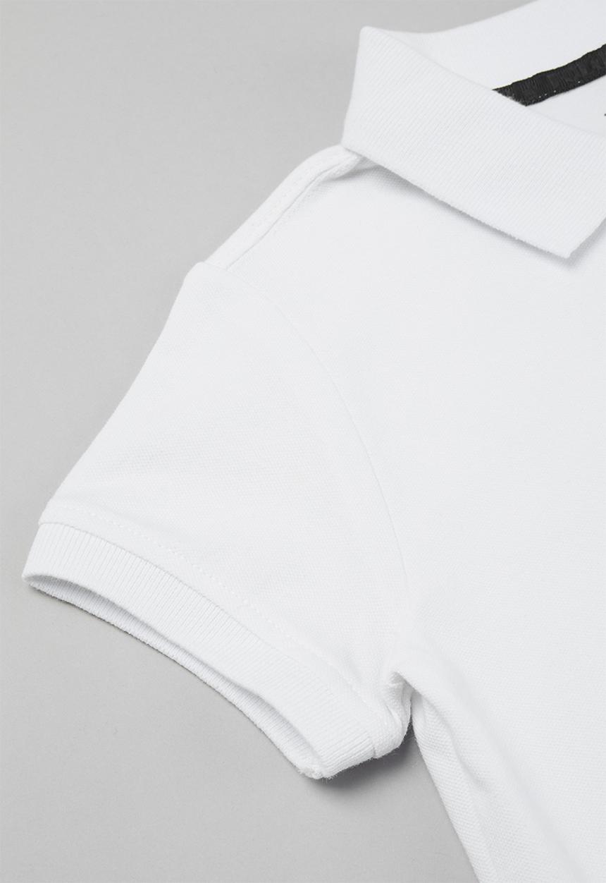 POLO - Girls nina ss golfer - white