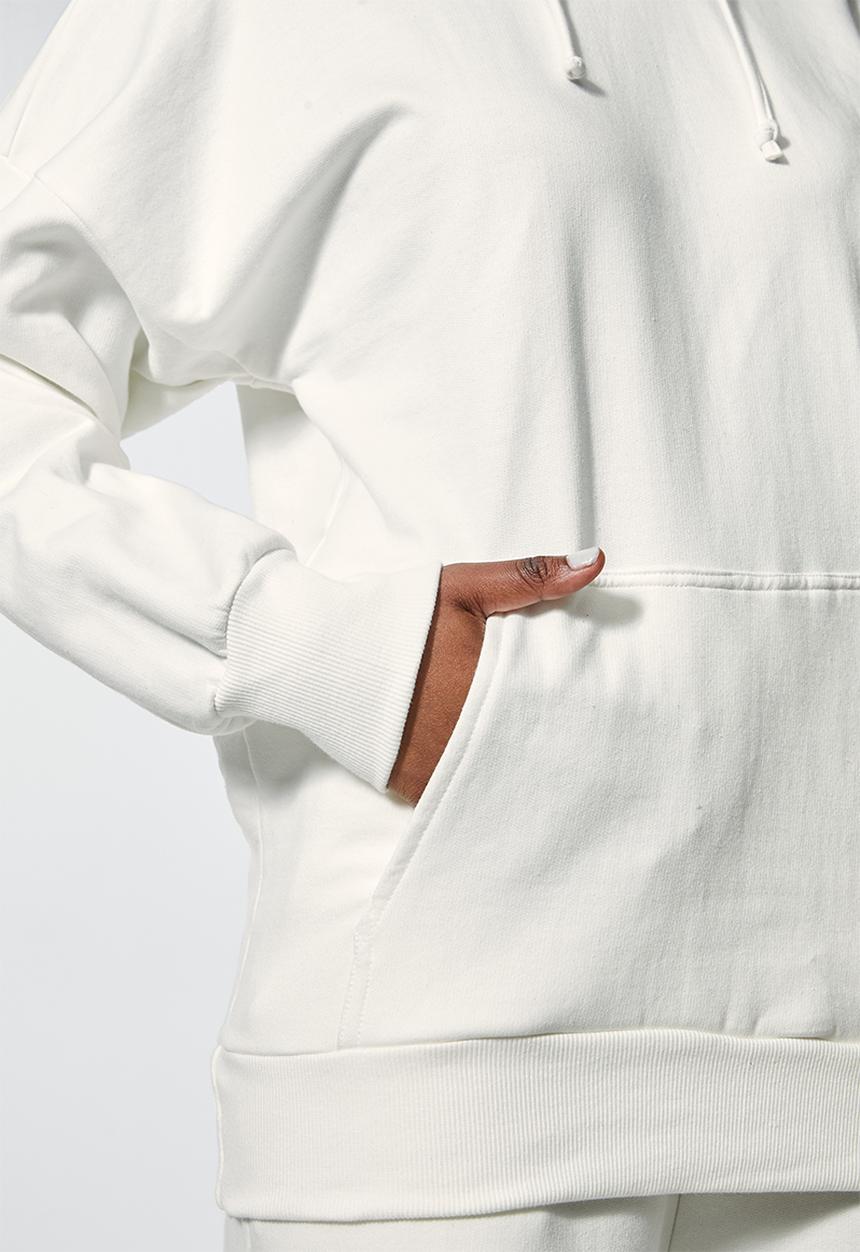 Superbalist - Longline hoodie - off white 