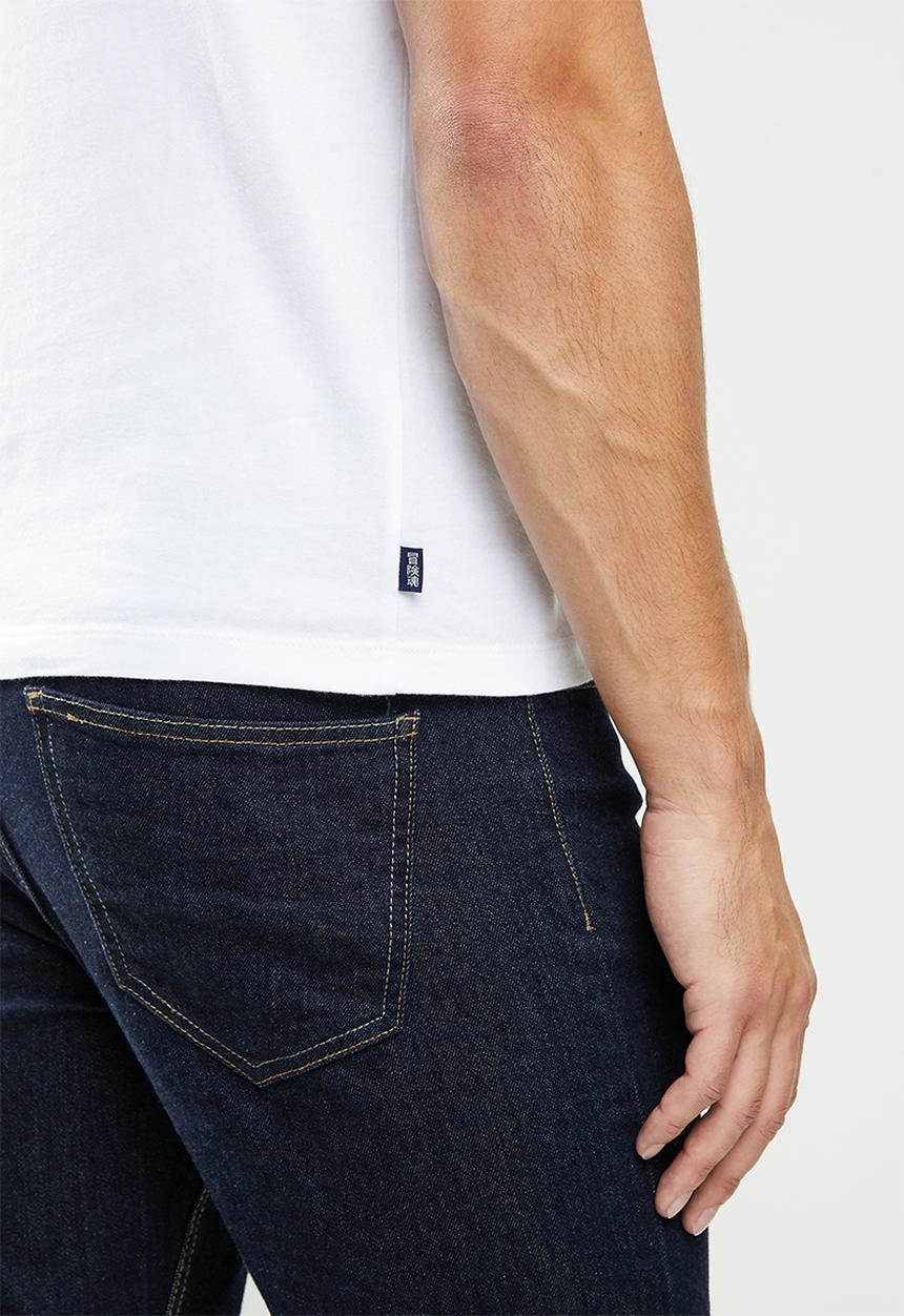 Superdry. - Ol vintage emb tee - white 