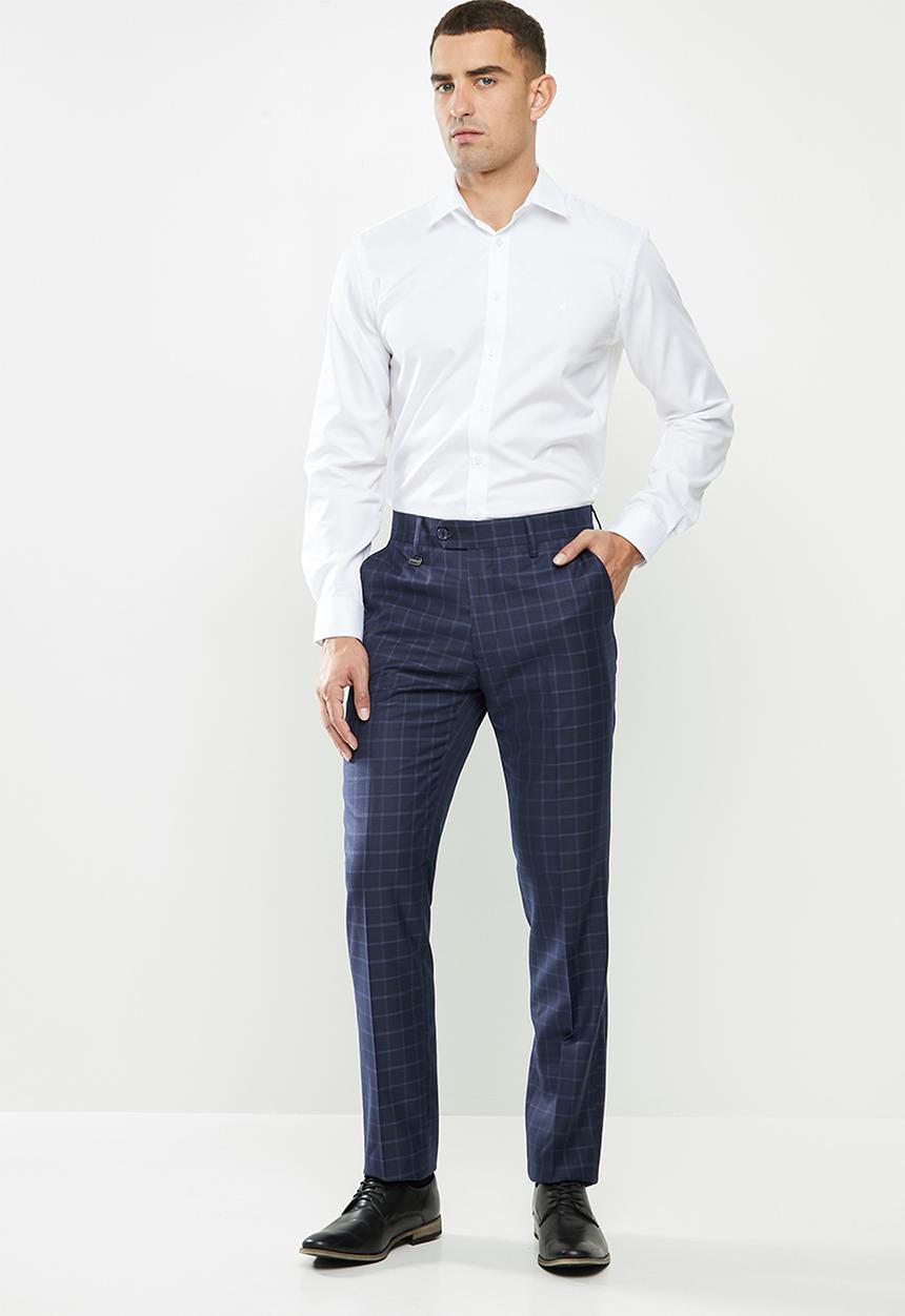 POLO - Mens jhc formal trouser - navy