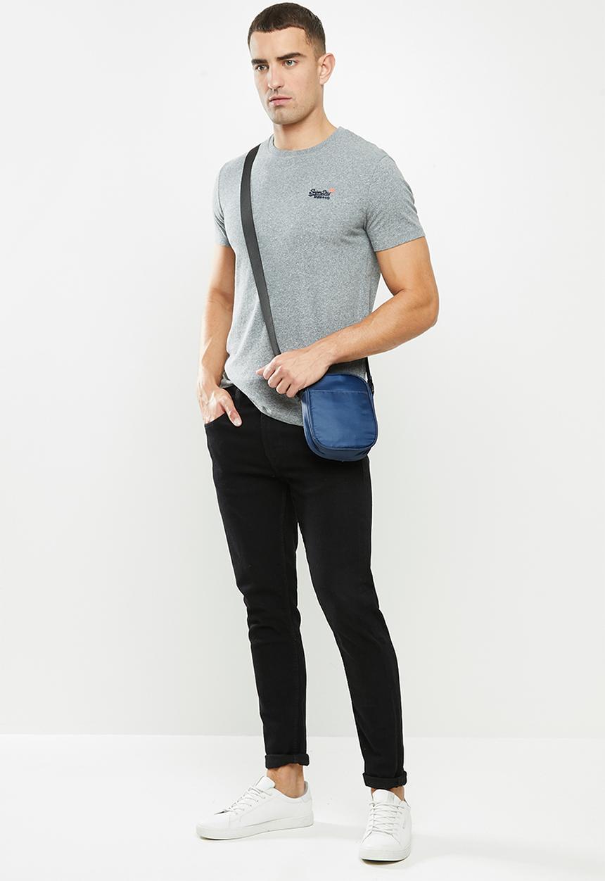 Superdry. - Ol vintage emb tee - grey 