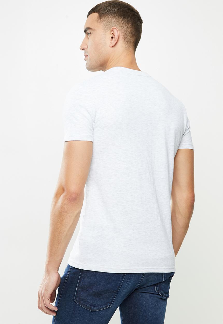 Superdry. - Cl ns tee - grey 