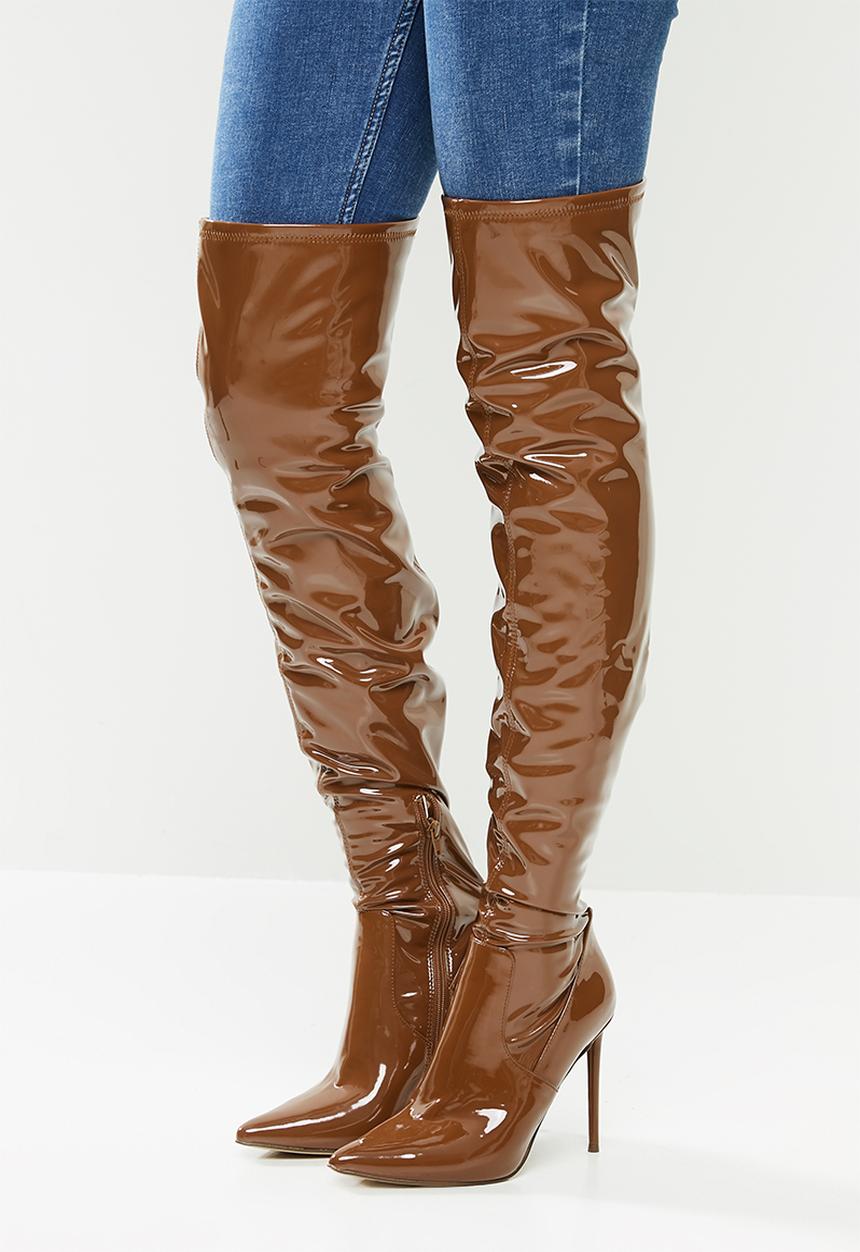 Steve Madden - Vava over the knee boot - brown