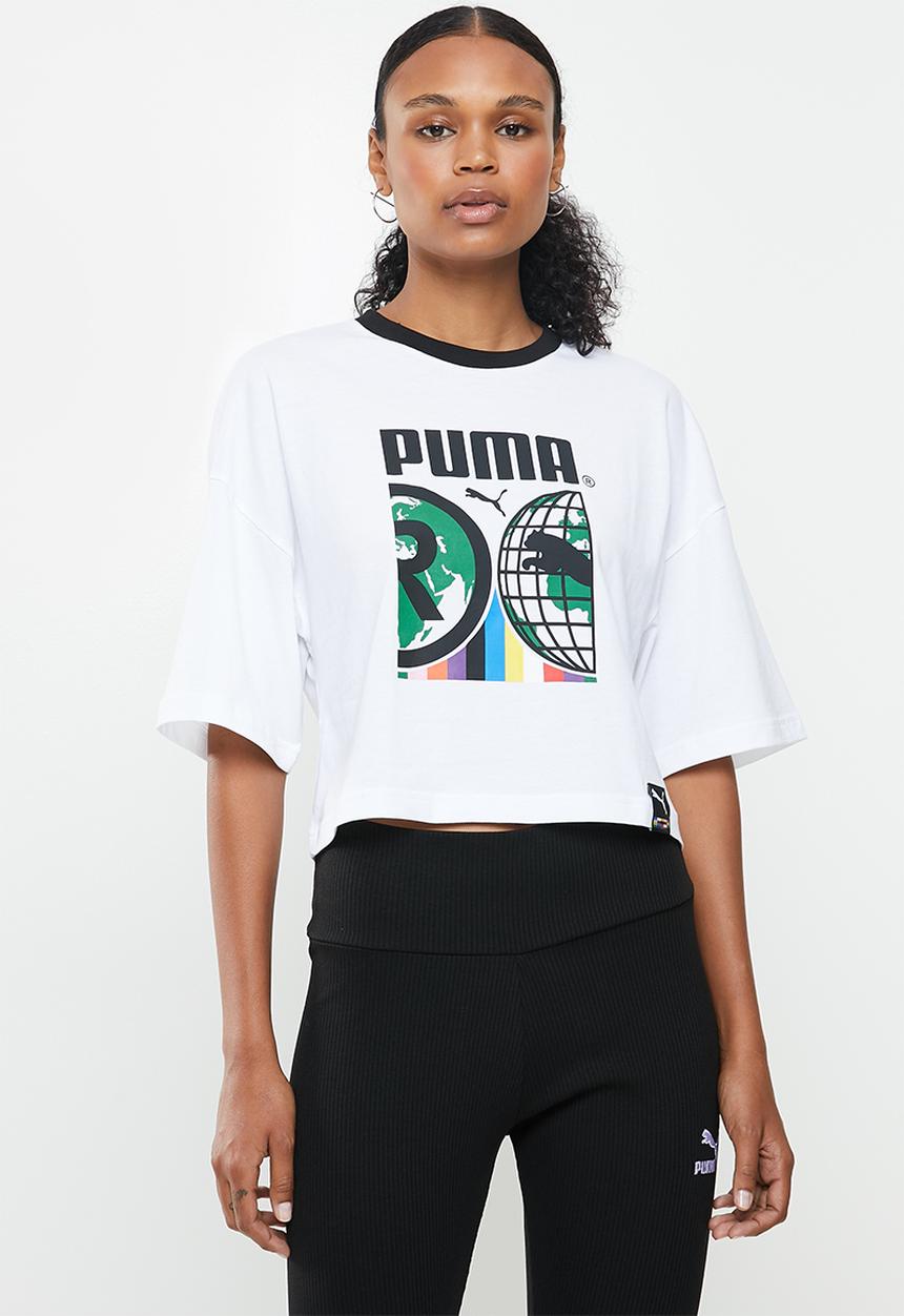 PUMA - Pi graphic tee - white