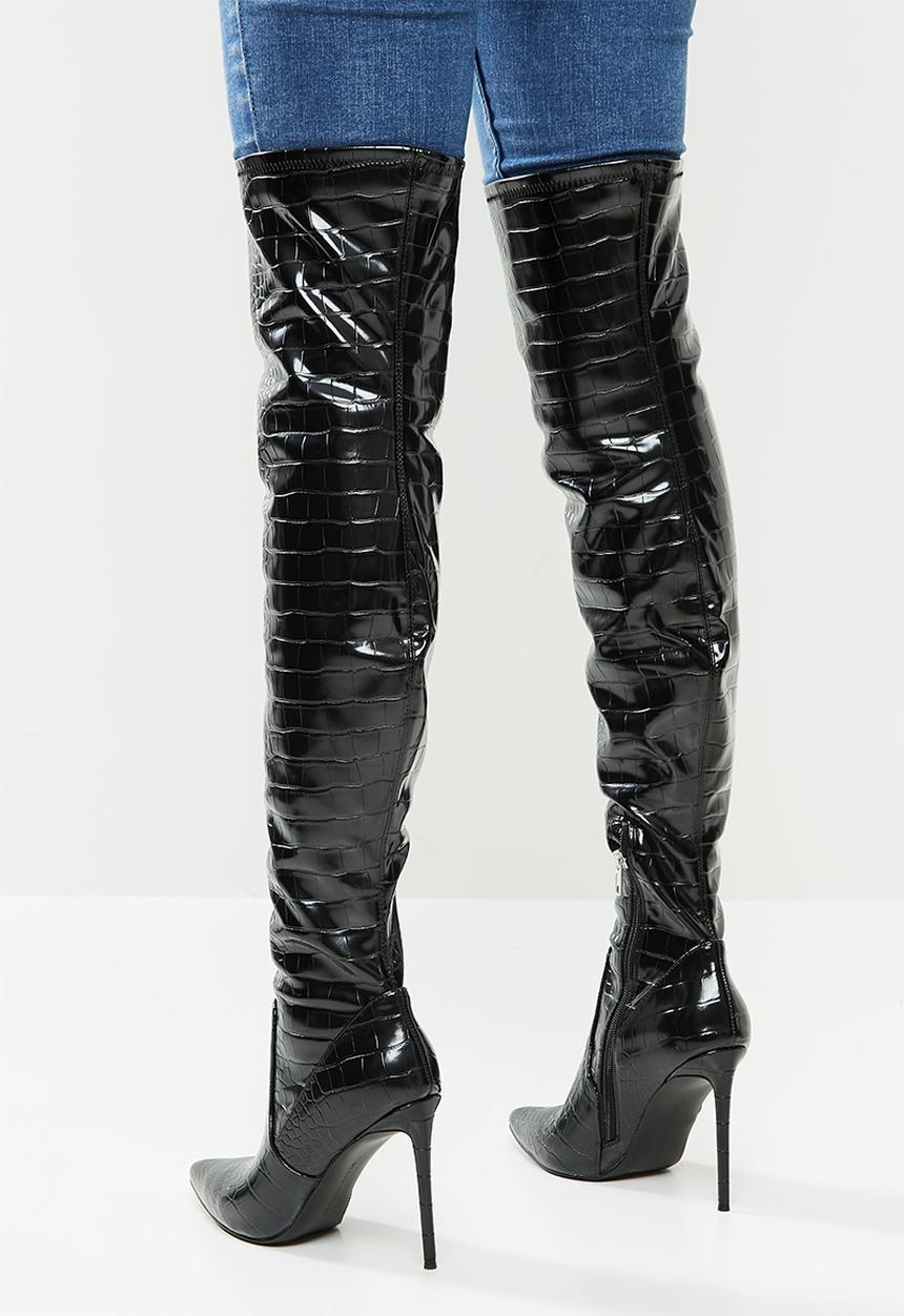Steve Madden - Vava over the knee boot - black 
