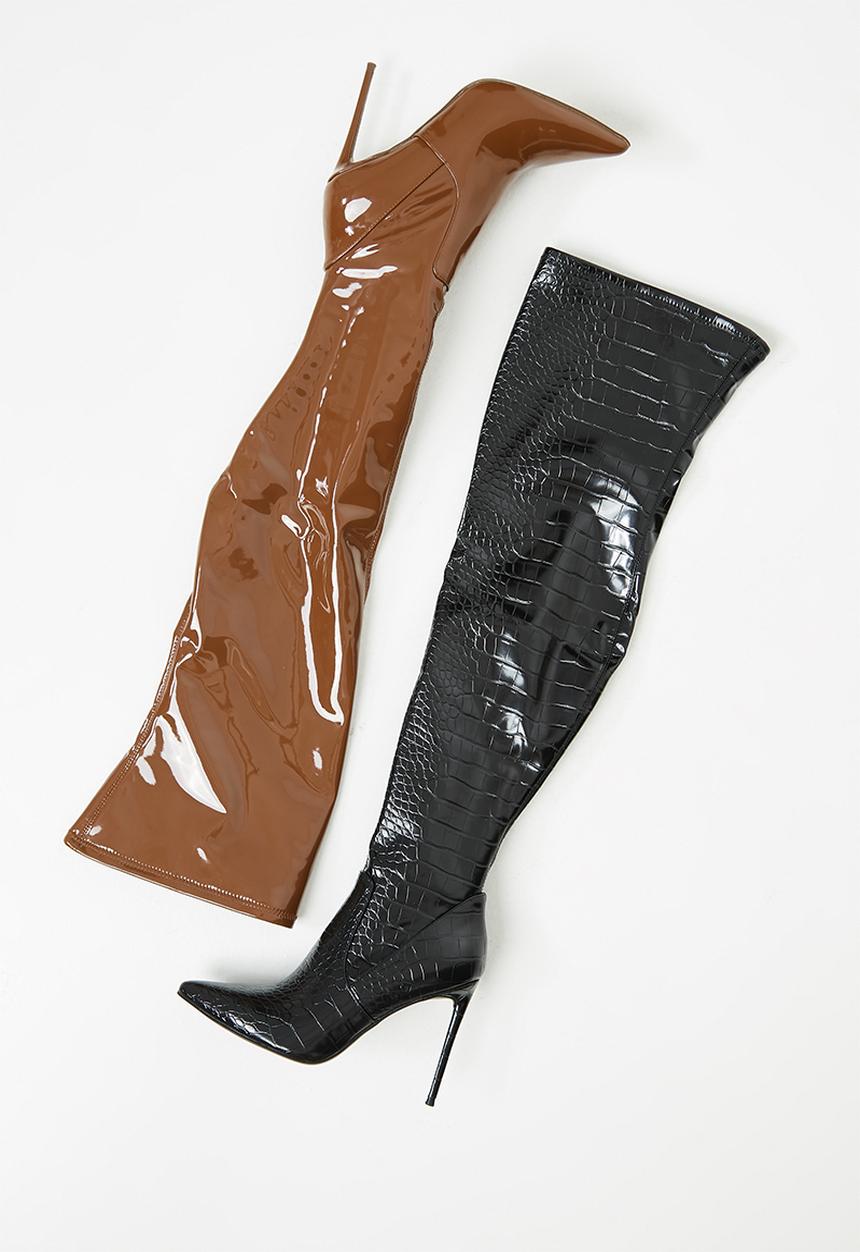 Steve Madden - Vava over the knee boot - black 