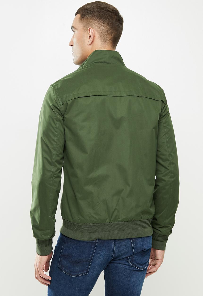 Superdry. - Iconic harrington - olive