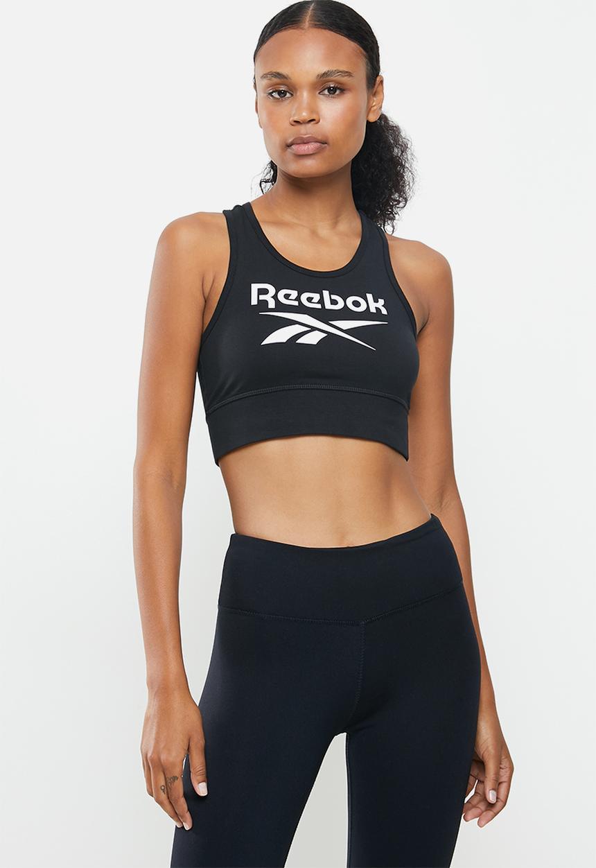 Reebok - Bralette mid impact bra - black