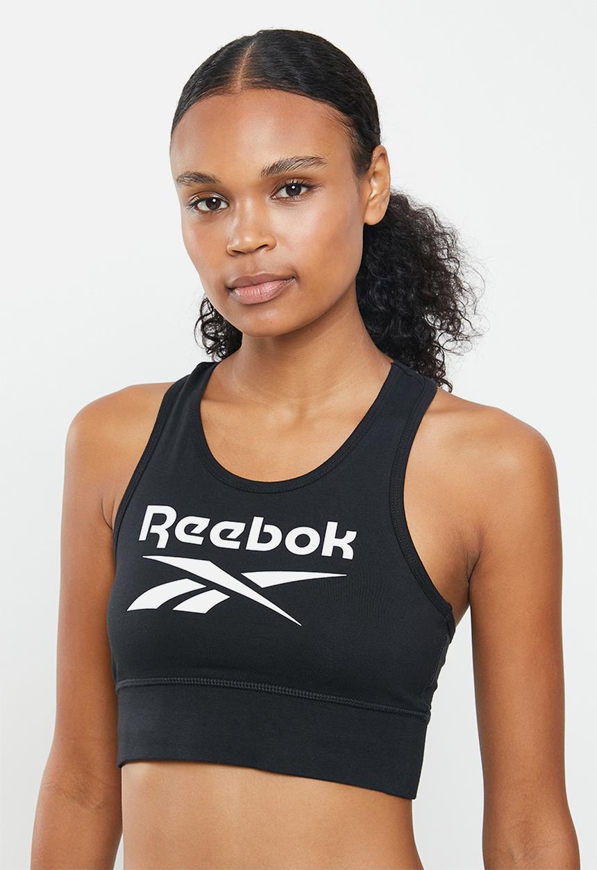 Reebok - Bralette mid impact bra - black