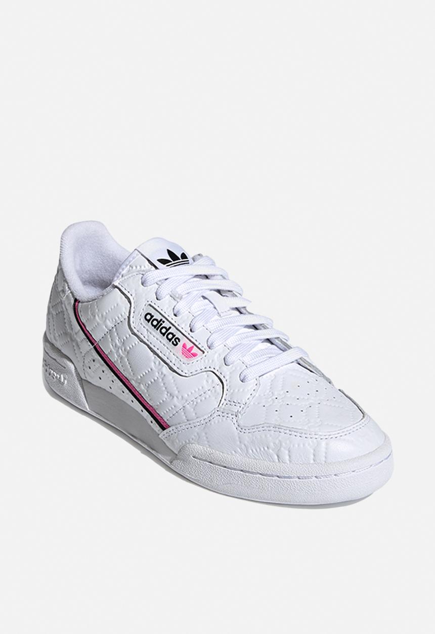adidas Originals - Continental 80 w - crystal white/screaming pink/core black
