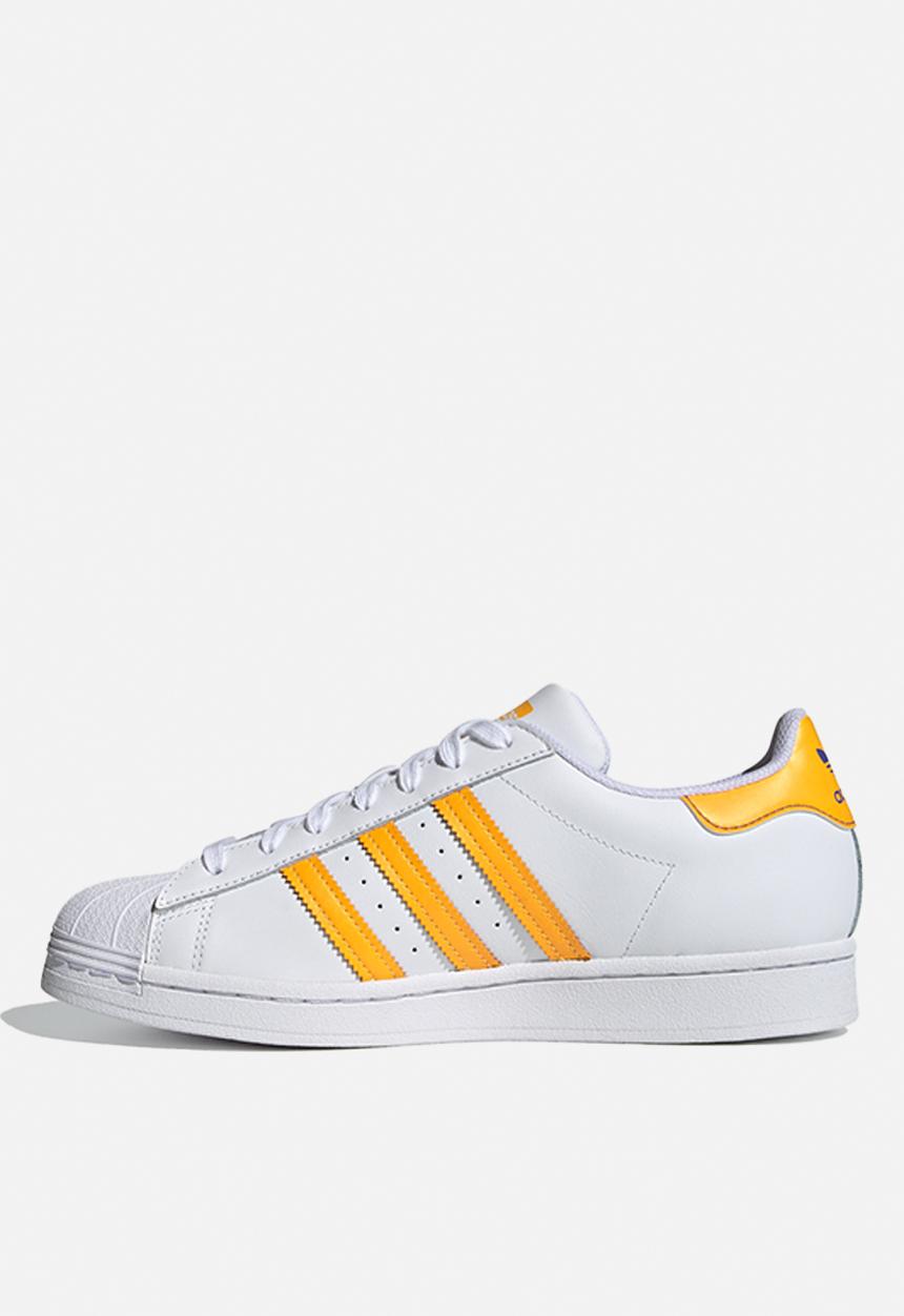 adidas Originals - Superstar - ftwr white/purple/gold met.