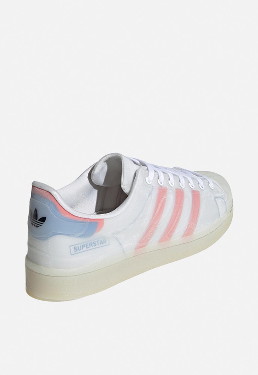 adidas Originals - Superstar futureshell - ftwr white/semi solar red/bright blue